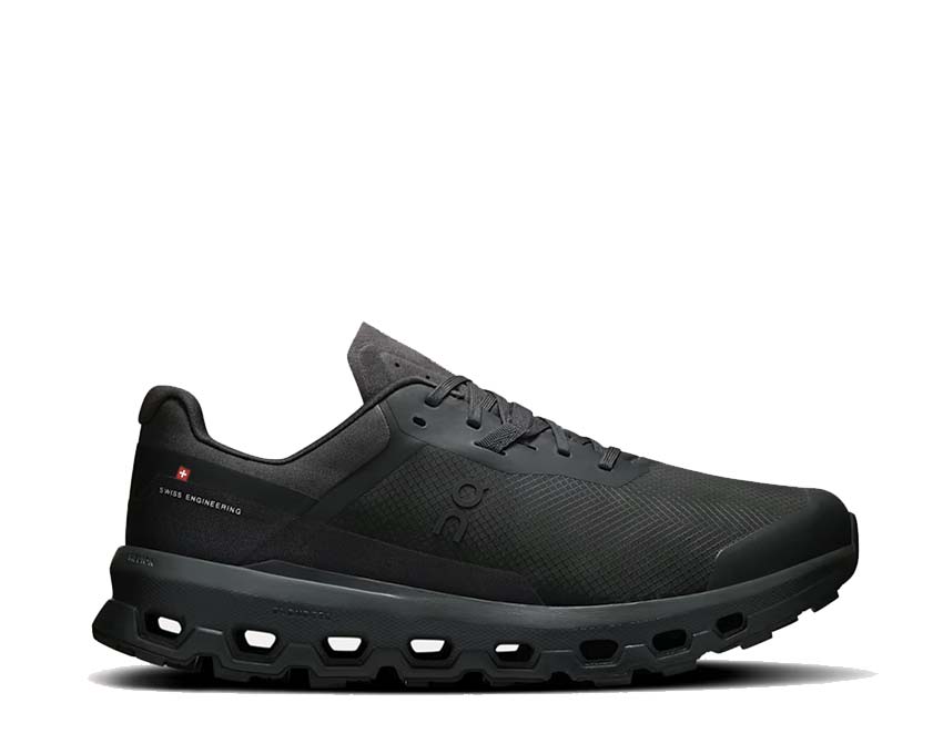 On Cloudvista 2 Black — trail léger homme tige mesh respirante