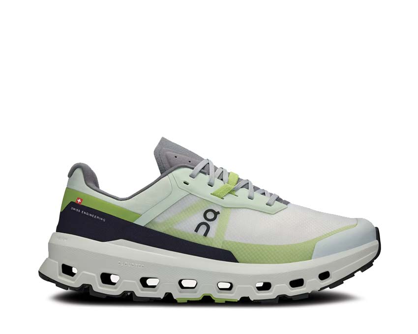 On Cloudvista 2 Lima/Kiwi — leichter Trail Herren atmungsaktives Mesh Obermaterial