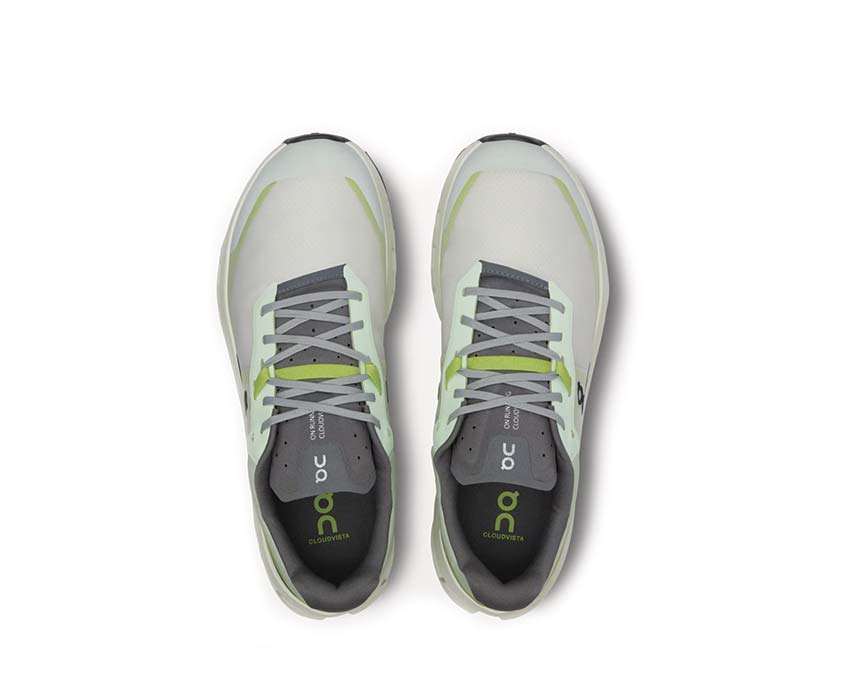 On Cloudvista 2 Lima/Kiwi Detail — atmungsaktives Mesh Trail Herren