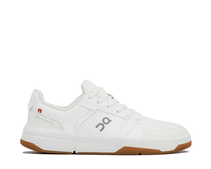 On The Roger Clubhouse White/Gum — Tennis-Lifestyle-Sneaker Roger Federer