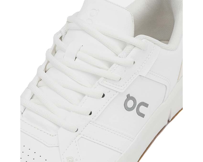 On The Roger Clubhouse White/Gum Seitenansicht — Tennis-Sneaker Roger Federer