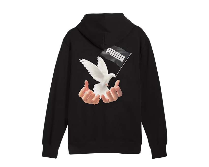 Puma x Más Tiempo Hoodie Black dos — dos hoodie noir Más Tiempo