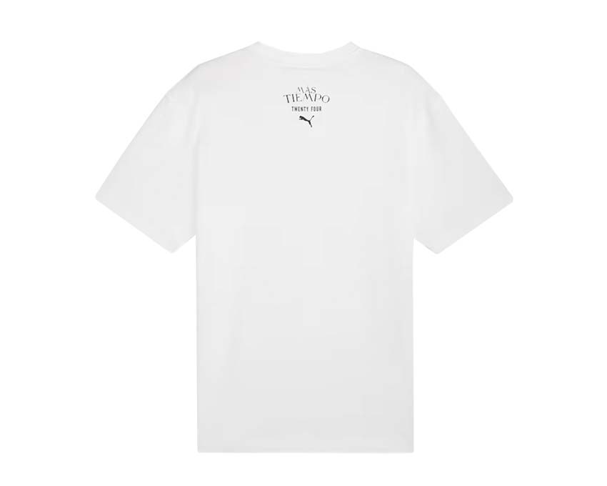 Puma x Más Tiempo Tee White dos — dos t-shirt blanc Más Tiempo
