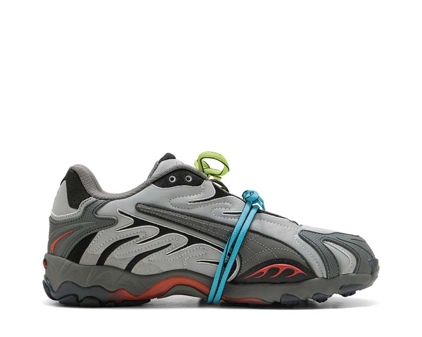 Puma x A$AP Rocky Inhale Reflective Gray — sneaker homme gris réfléchissant collab