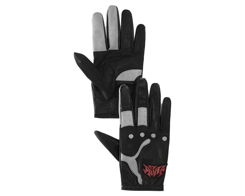 Puma x A$AP Rocky Driving Gloves Black dos — dos gants conduite A$AP Rocky