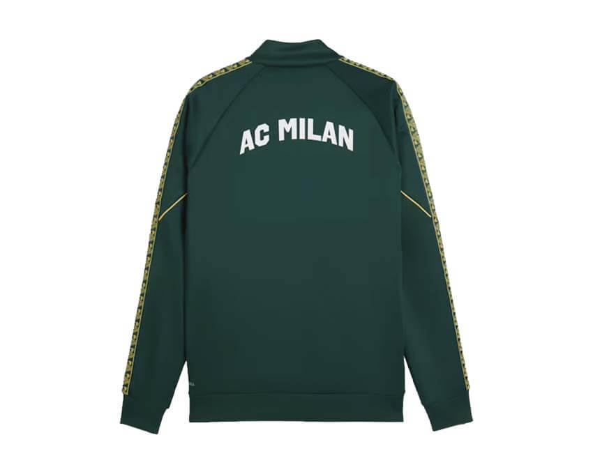 Puma ACM KING Anthem Jacket Myrtle dos — dos veste anthem Milan vert Puma