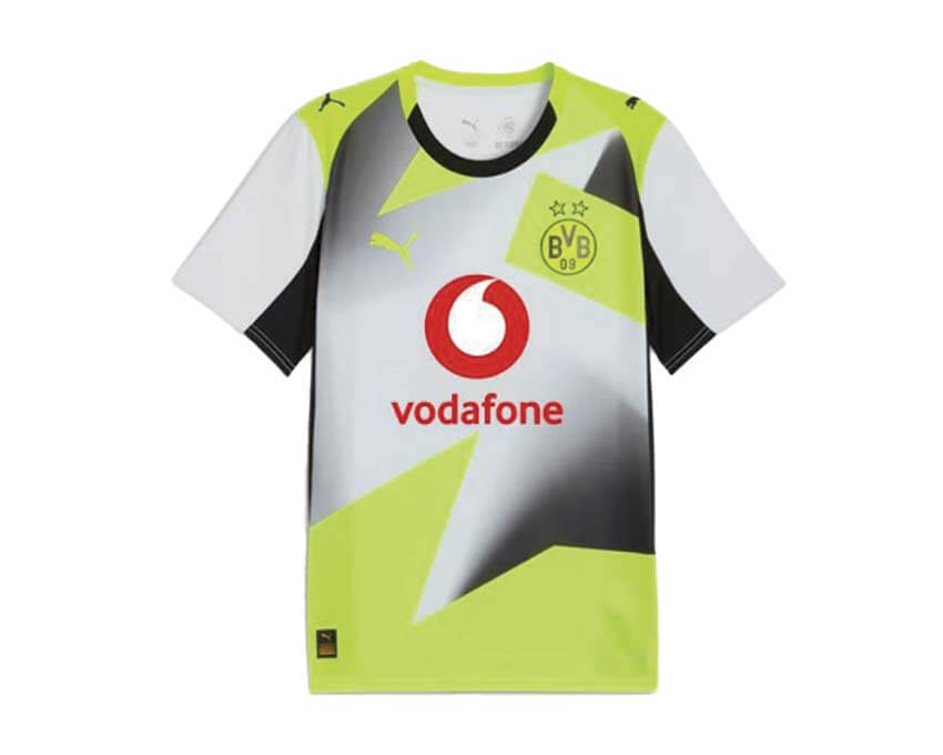 Puma BVB Away Jersey Replica — maillot extérieur Borussia Dortmund noir Puma football