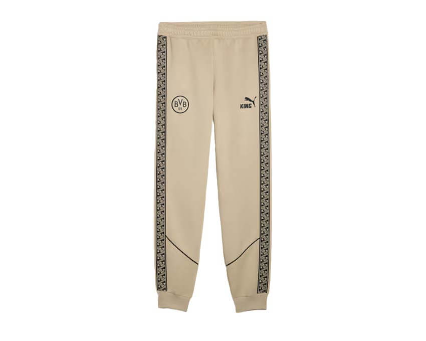 Puma BVB KING Anthem Pants — pantalon survêtement Borussia Dortmund jaune Puma