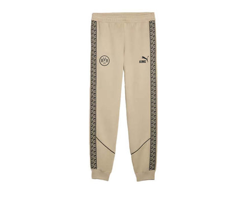 Puma BVB KING Anthem Pants — pantalon survêtement Borussia Dortmund jaune Puma