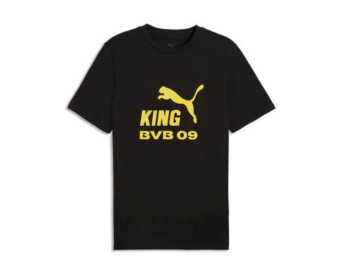 Puma BVB KING Logo Tee — t-shirt logo Borussia Dortmund Puma football streetwear