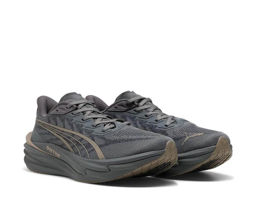 Puma Deviate Nitro 4 Bleu semelle — semelle Nitro mousse bleu ardoise