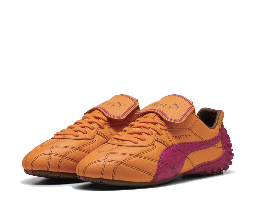 Puma x Fenty Avanti LS Pumpkin Pie side view — Fenty platform