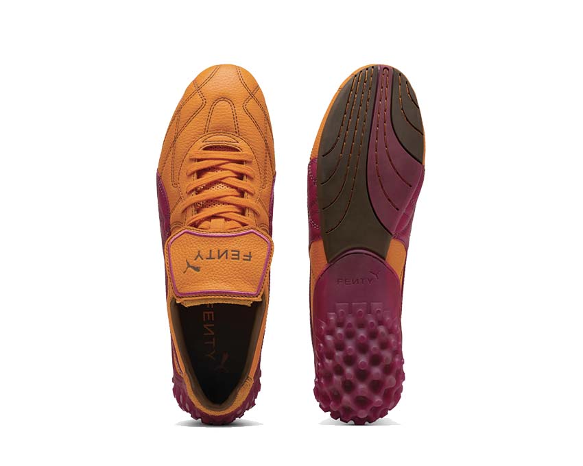 Puma x Fenty Avanti LS Pumpkin Pie detail — Fenty by Rihanna laces
