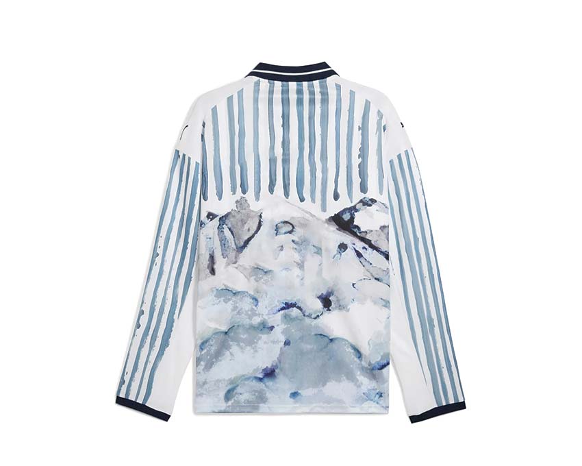 Puma KidSuper MTY LS Retro Shirt White dos — dos chemise rétro blanc KidSuper