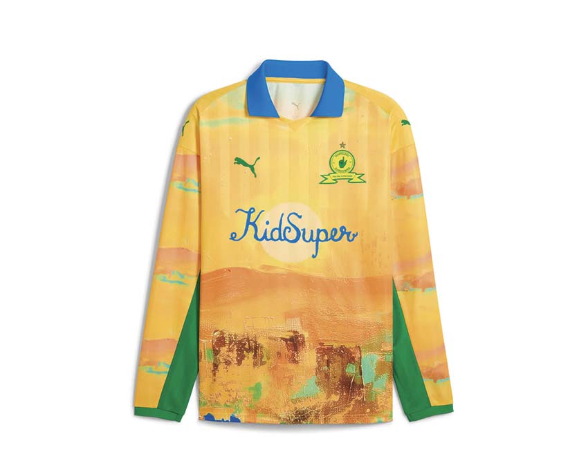 Puma KidSuper MSFC LS Retro Shirt Jaune — maillot manches longues jaune football KidSuper