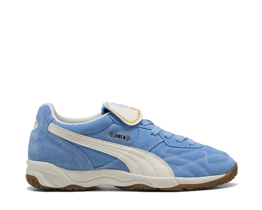 Puma King Indoor Royalty Day Dream Frosted Ivory — sneaker femme indoor rétro ivoire