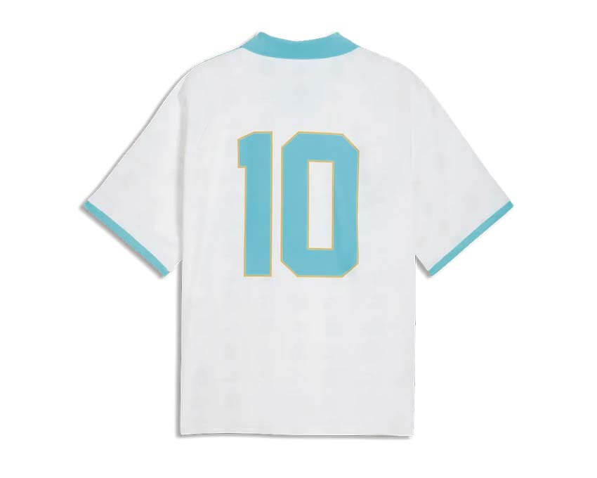 Puma OM KING Retro Jersey dos — dos maillot rétro OM blanc Puma KING