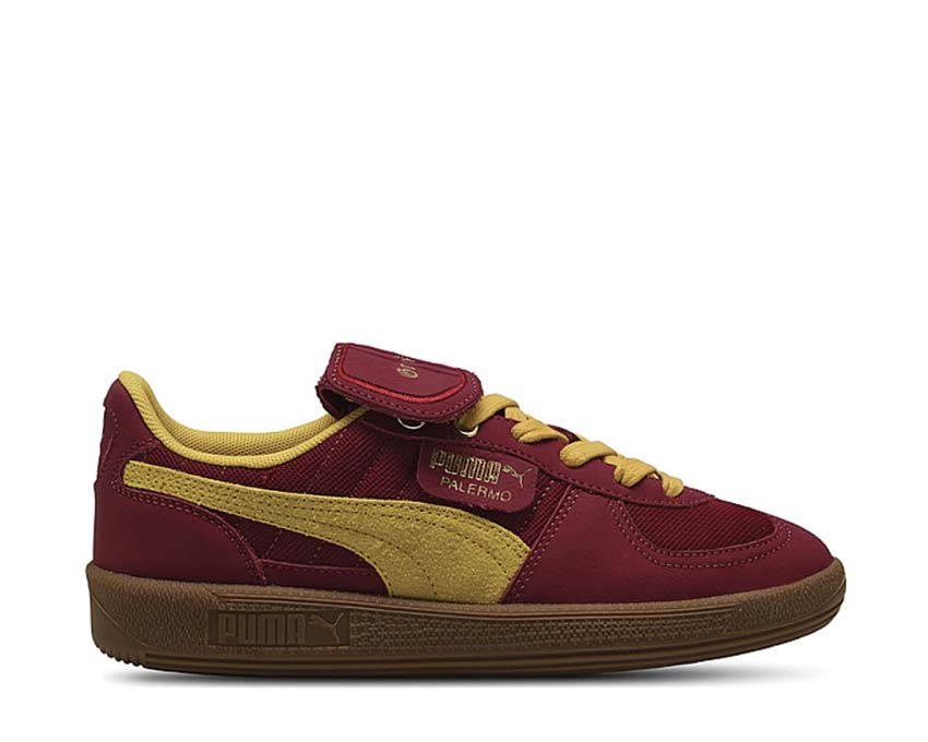 Puma Palermo x Harry Potter Dark Crimson Yellow — sneaker homme Harry Potter Gryffondor