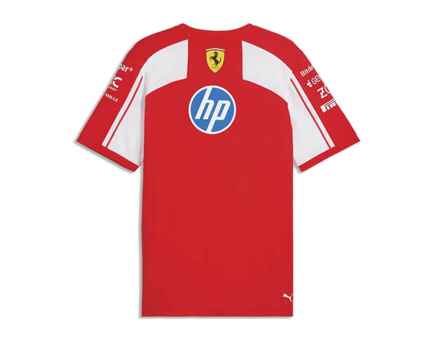 Puma Ferrari HP Replica Tee Rouge dos — dos t-shirt Ferrari rouge Puma motorsport