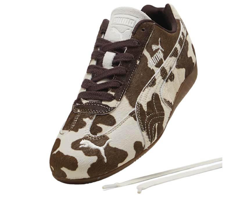 Puma Speedcat Cow vue latérale — cuir vache Speedcat W femme racing
