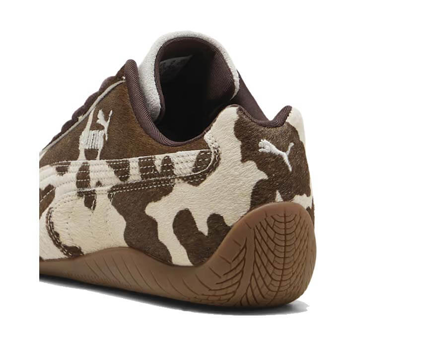 Puma Speedcat Cow détail — détail imprimé vache logo Puma Speedcat