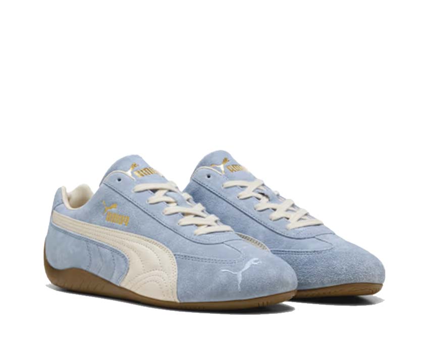 Puma Speedcat Faded Blue Haute Tropic sole — flat racing sole