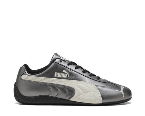 Puma Speedcat Metallic Argent — sneaker homme cuir métallisé argent sport racing vintage