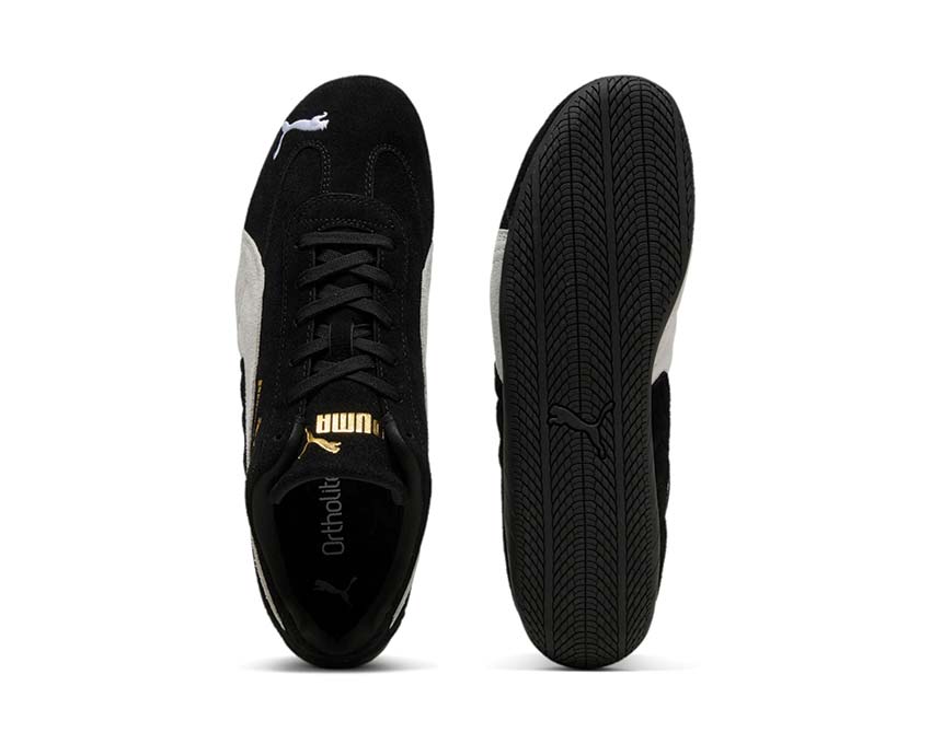 Puma Speedcat OG Black White Sohle — flache Racing-Sohle