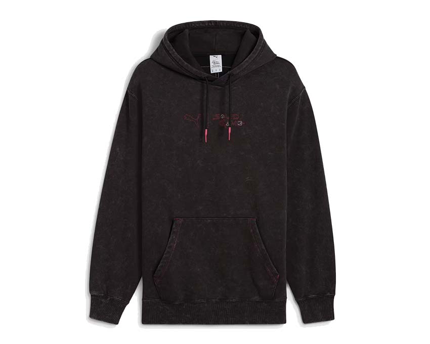 Puma x Squid Game Hoodie Black — sweat à capuche noir collaboration Squid Game série
