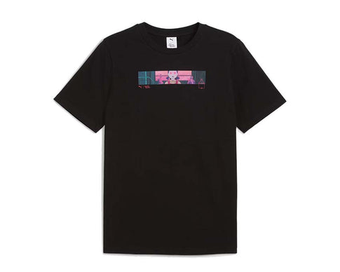 Puma x Squid Game Tee Black — t-shirt homme noir collaboration Squid Game série