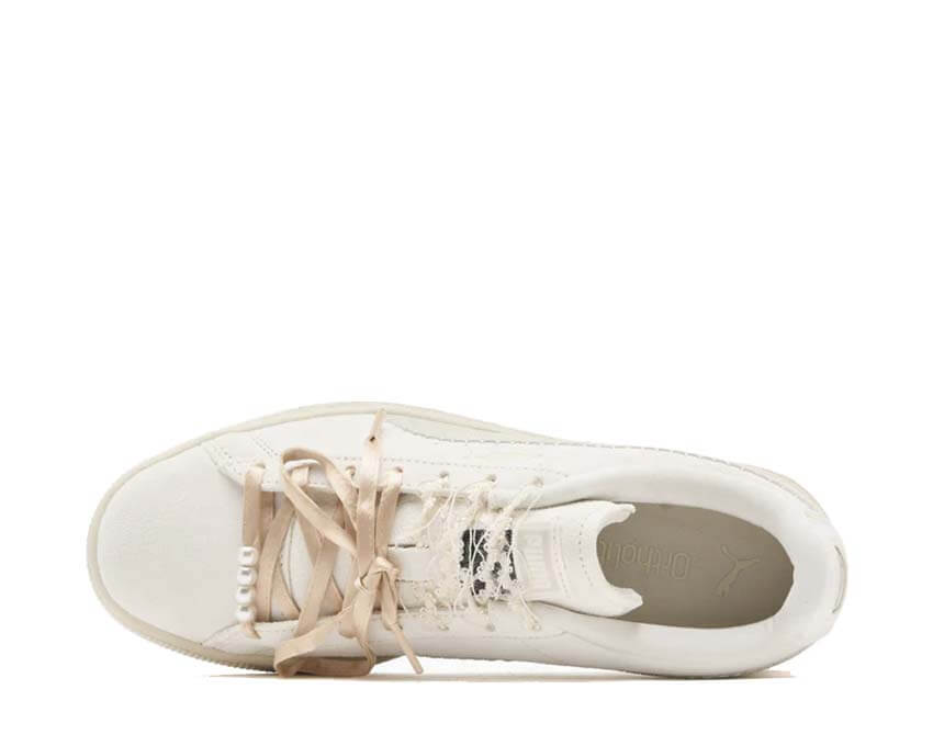 Puma Suede Bloom Ivoire dos — talon Suede Bloom W daim ivoire