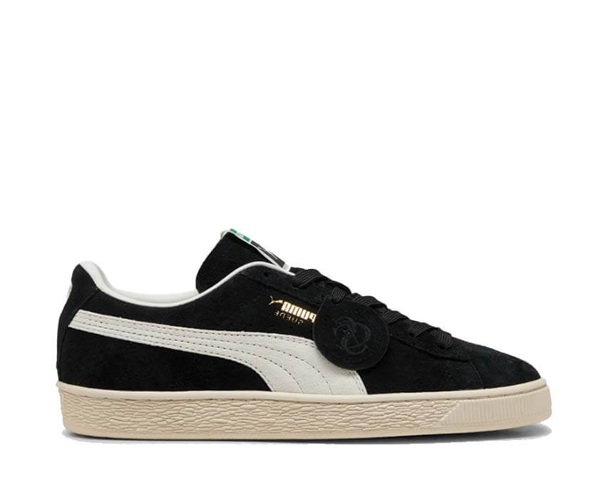 Puma Suede Charles F. Stead I Noir — sneaker homme daim premium noir sport vintage