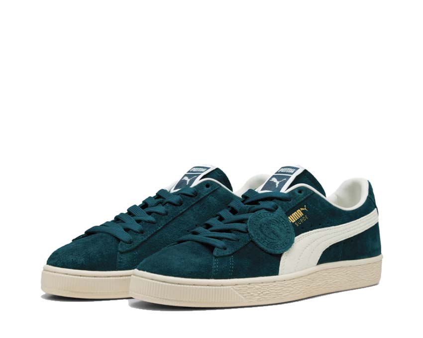 Puma Suede Charles F. Stead V Blue semelle — semelle Suede gomme
