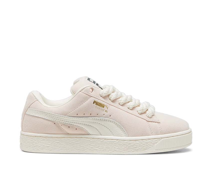 Puma Suede XL Warm White Island Pink — sneaker femme daim oversize rose