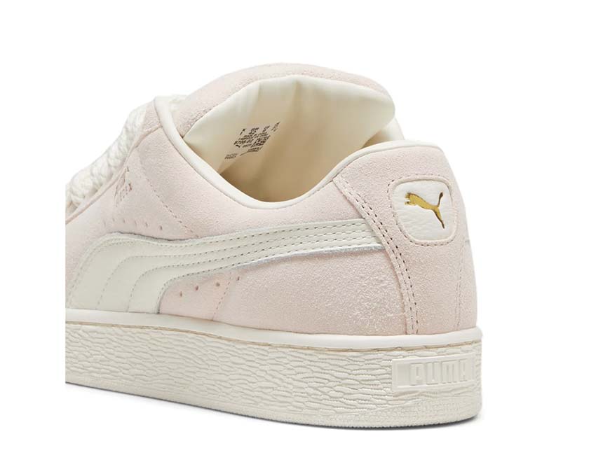 Puma Suede XL Warm White Island Pink semelle — semelle épaisse