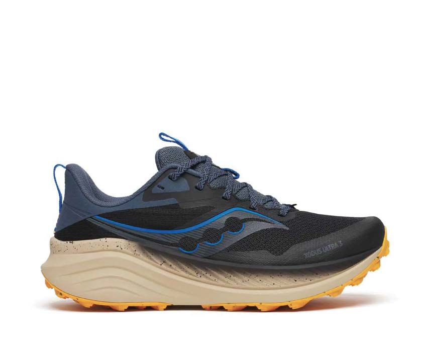 Saucony Xodus Ultra 3 Black Dusk — running homme amorti ProGrid