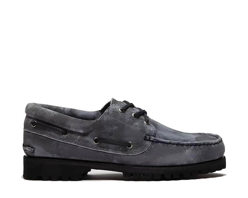 Timberland Authentic Boat Shoe Light Grey — boat shoe homme cuir gris clair marin