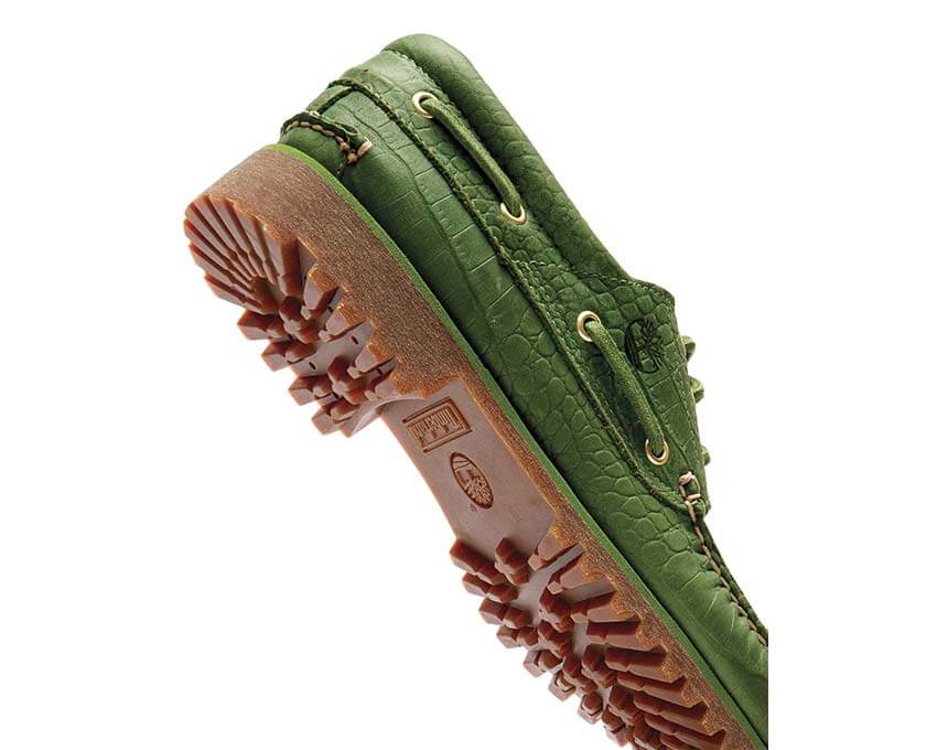 Timberland Authentic Boat Shoe Medium vue latérale — profil mocassin marin medium