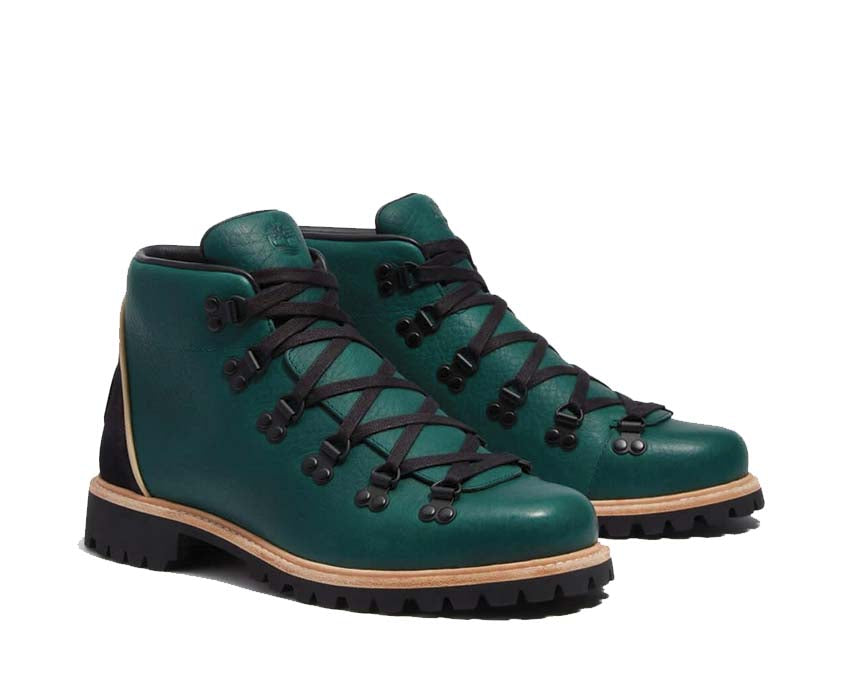 Timberland Authentic Hike Mid Boot Dark Green Full Grain semelle — semelle grip randonnée