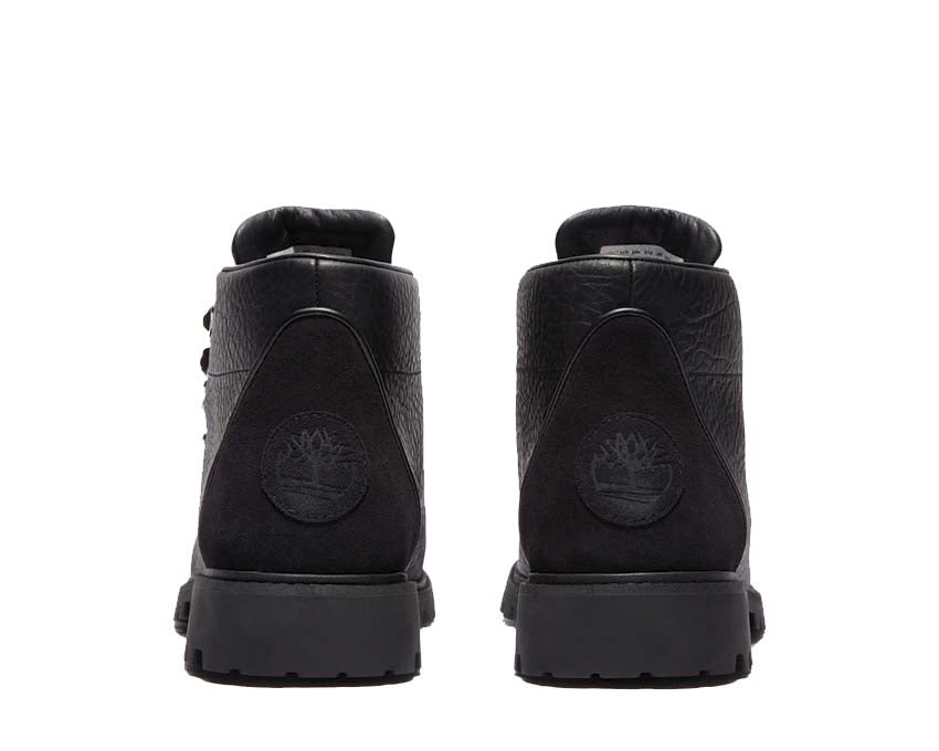 Timberland Authentic Hike Mid Boot Black suela — suela antideslizante negra
