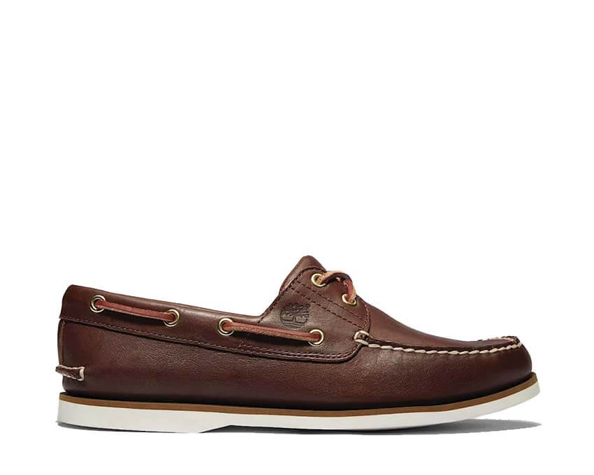 Timberland Classic Boat Shoe Brown — Herren Bootsschuh Leder braun klassisch maritim