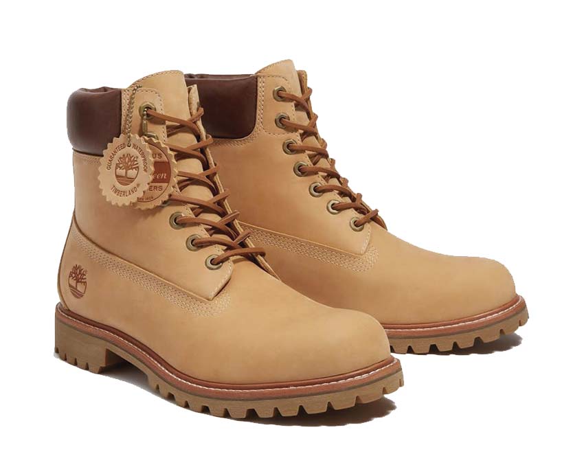 Timberland Luxe Mid Wheat semelle — semelle EVA imperméable Luxe Mid wheat