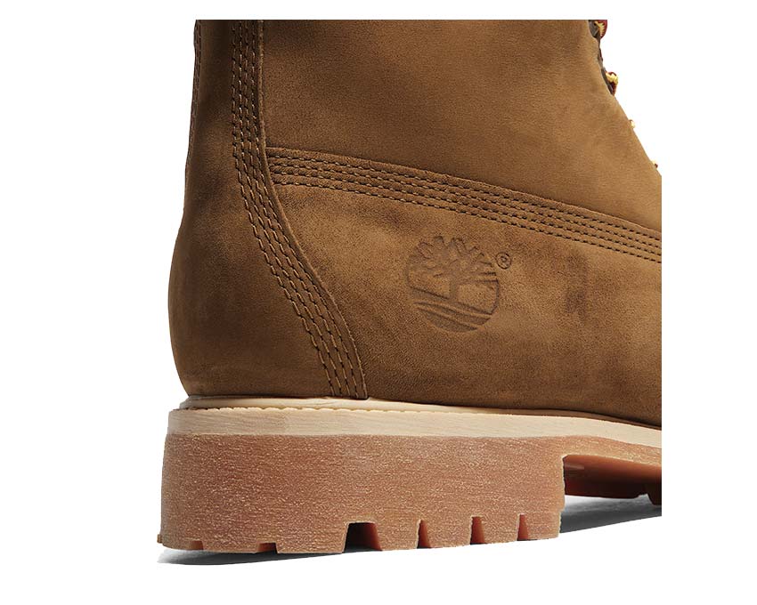 Timberland Premium 6 Inch Wheat Foncé tige — tige nubuck dark wheat imperméable