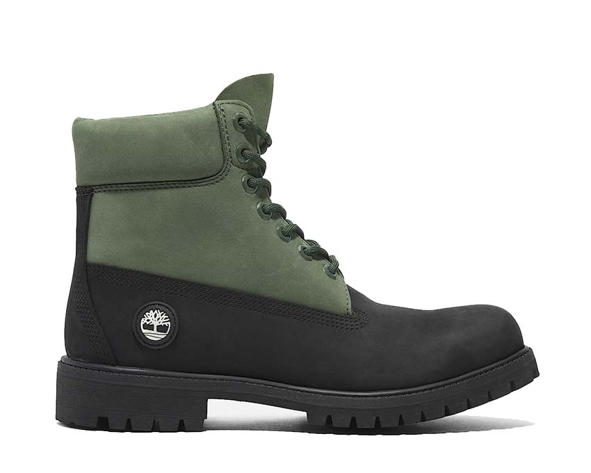 Timberland Premium 6-Inch Waterproof Boot Green — bota hombre nubuck impermeable