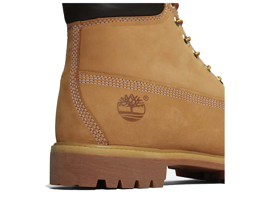 Timberland Premium 6 Inch Bleu vue — profil nubuck bleu boot imperméable