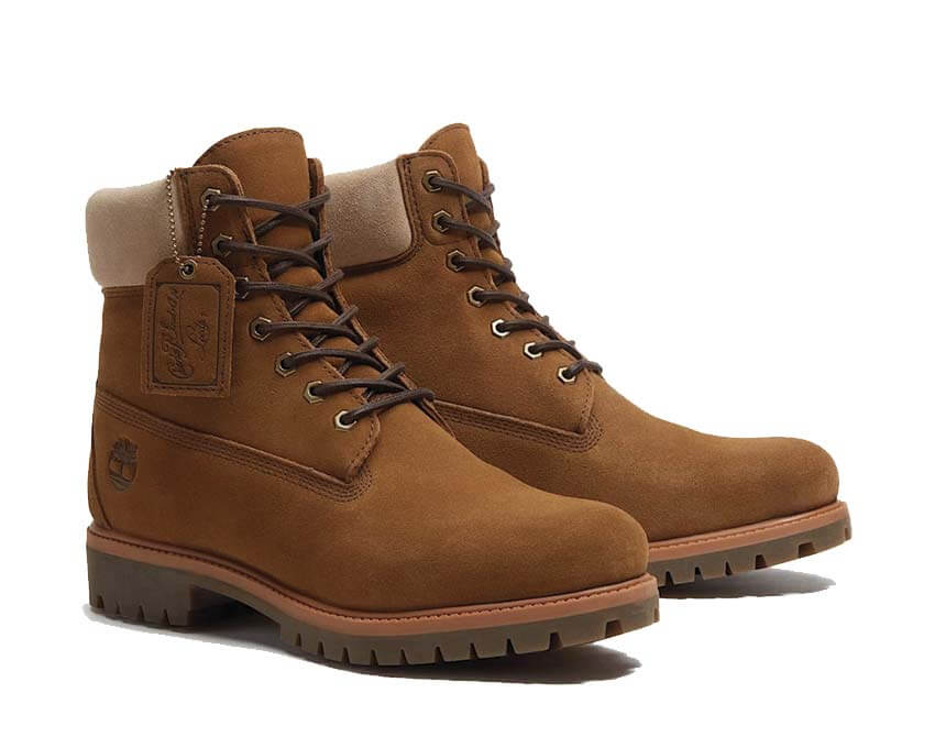 Timberland Premium 6 Inch Waterproof Boot Medium vue latérale — profil boot homme medium