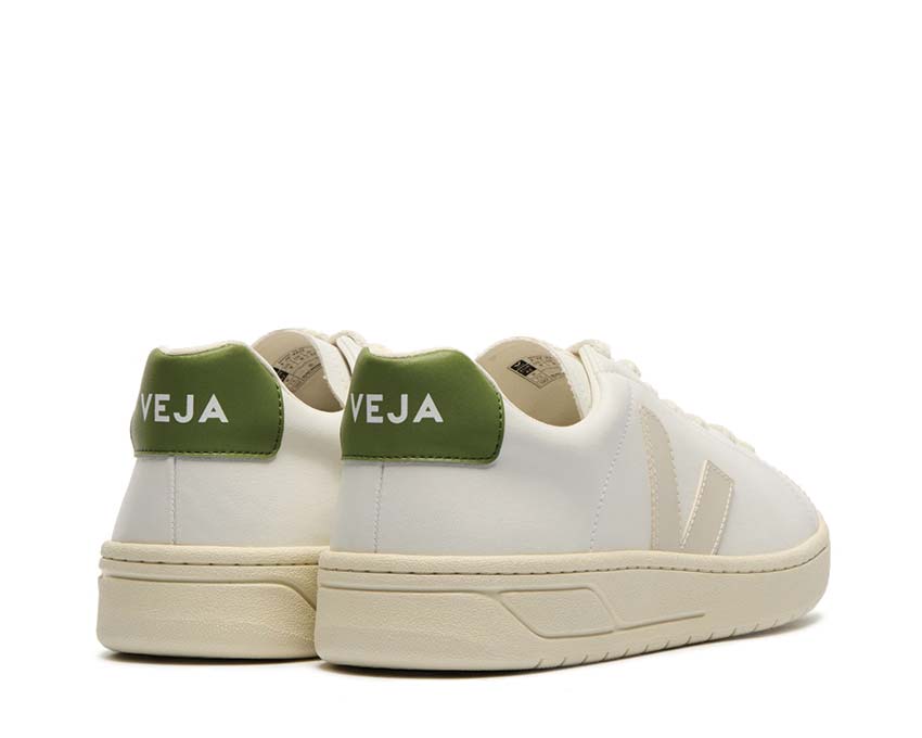 Veja Urca CWL White Pierre Kiwi semelle — semelle gomme
