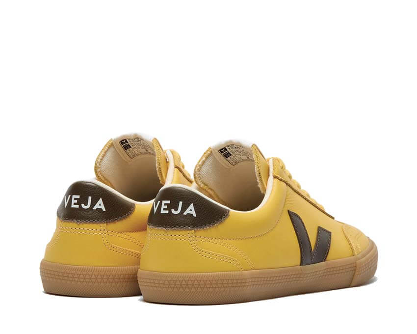 Veja Volley Natural Beige semelle — semelle caoutchouc naturel