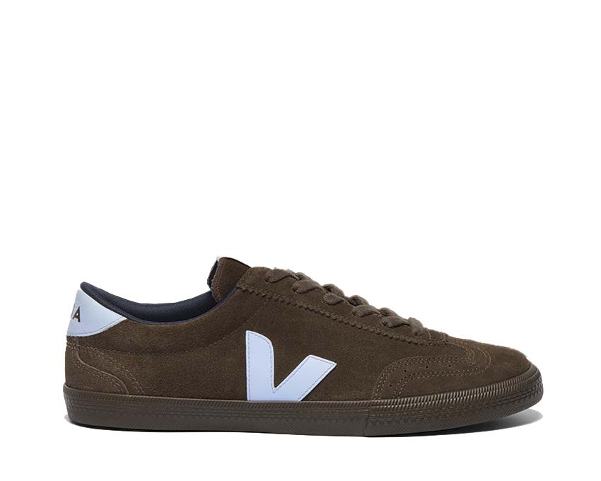 Veja Volley Suede Eagle Swan — sneaker femme daim beige eagle tricolore