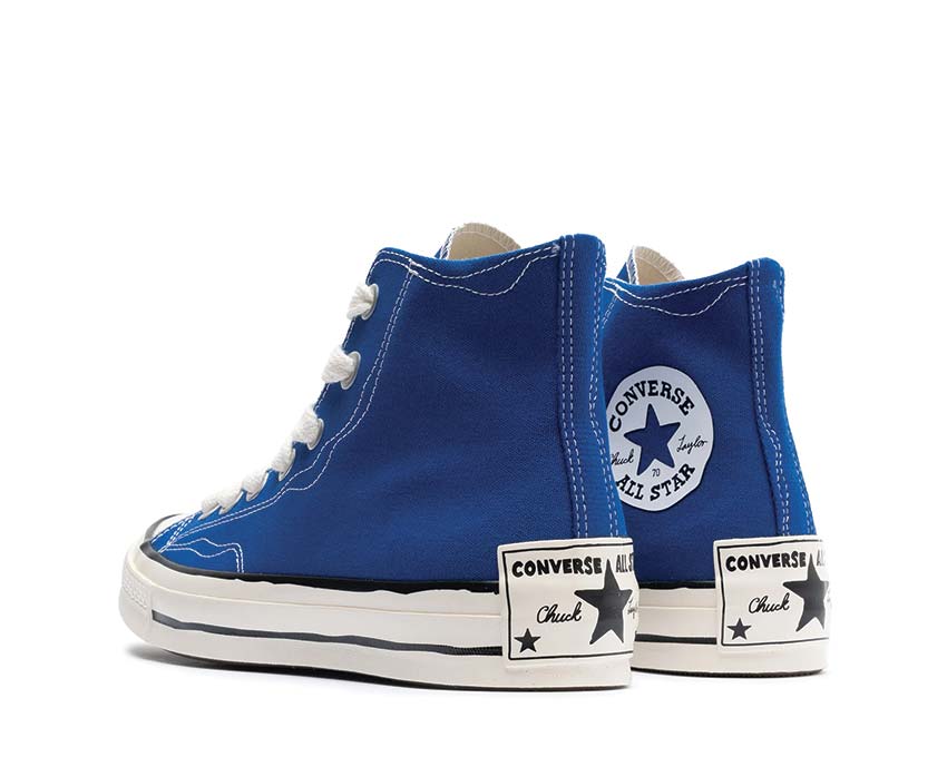 Converse Chuck 70 Sketch Blue/White-Black suela — suela vulcanizada blanca